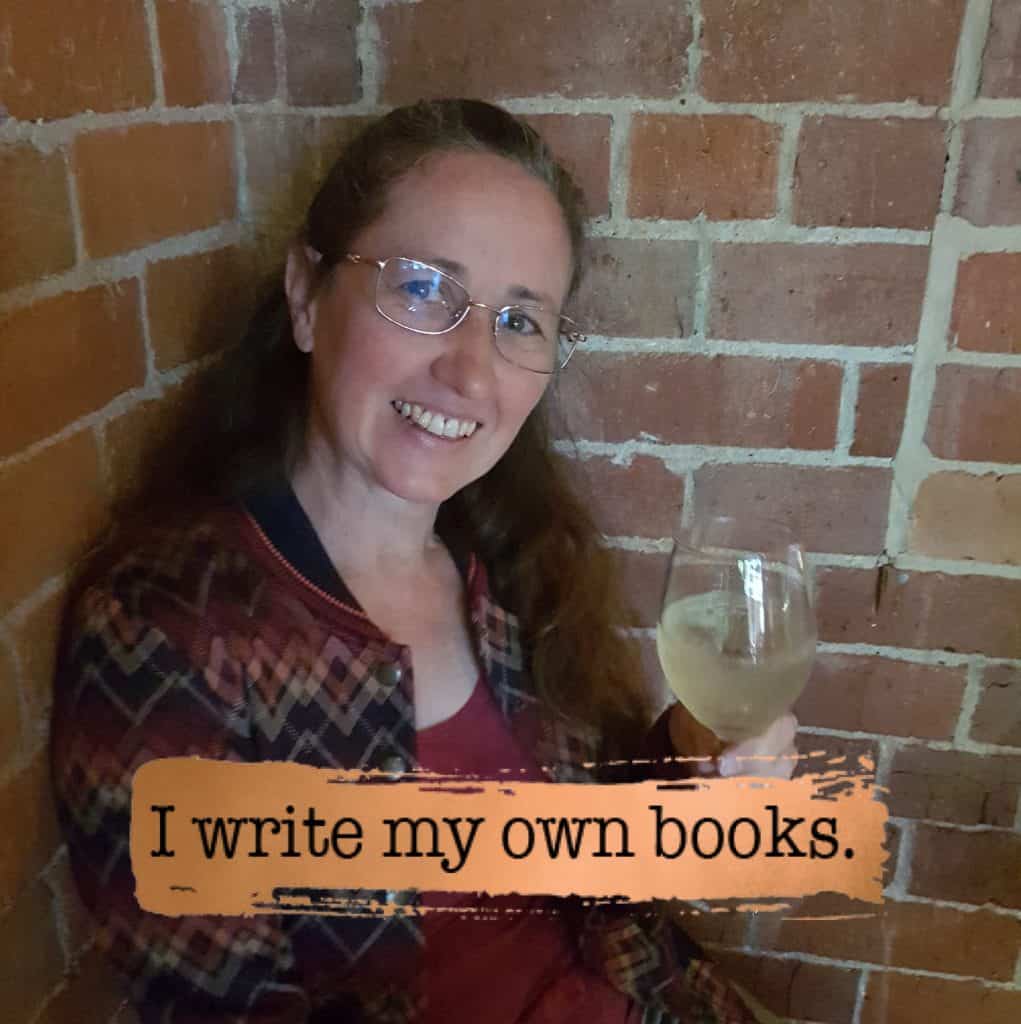 About Me 1 Writer: Leanne O'Connell caption below says she write her own books.