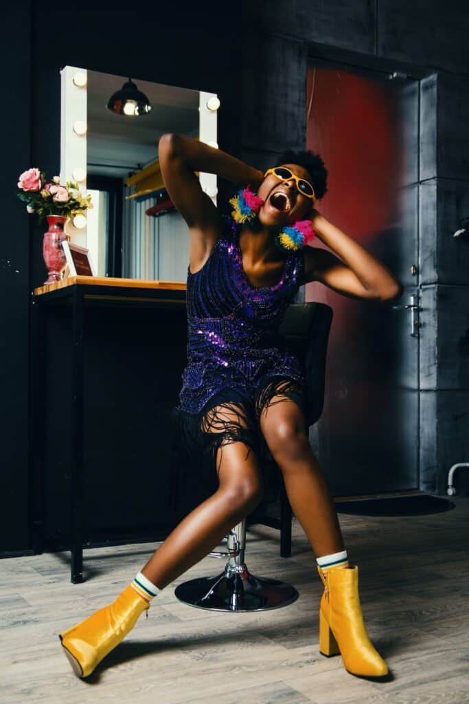 Personal Growth ~ Power Your Writing Photo of Woman Wearing Funky Dress