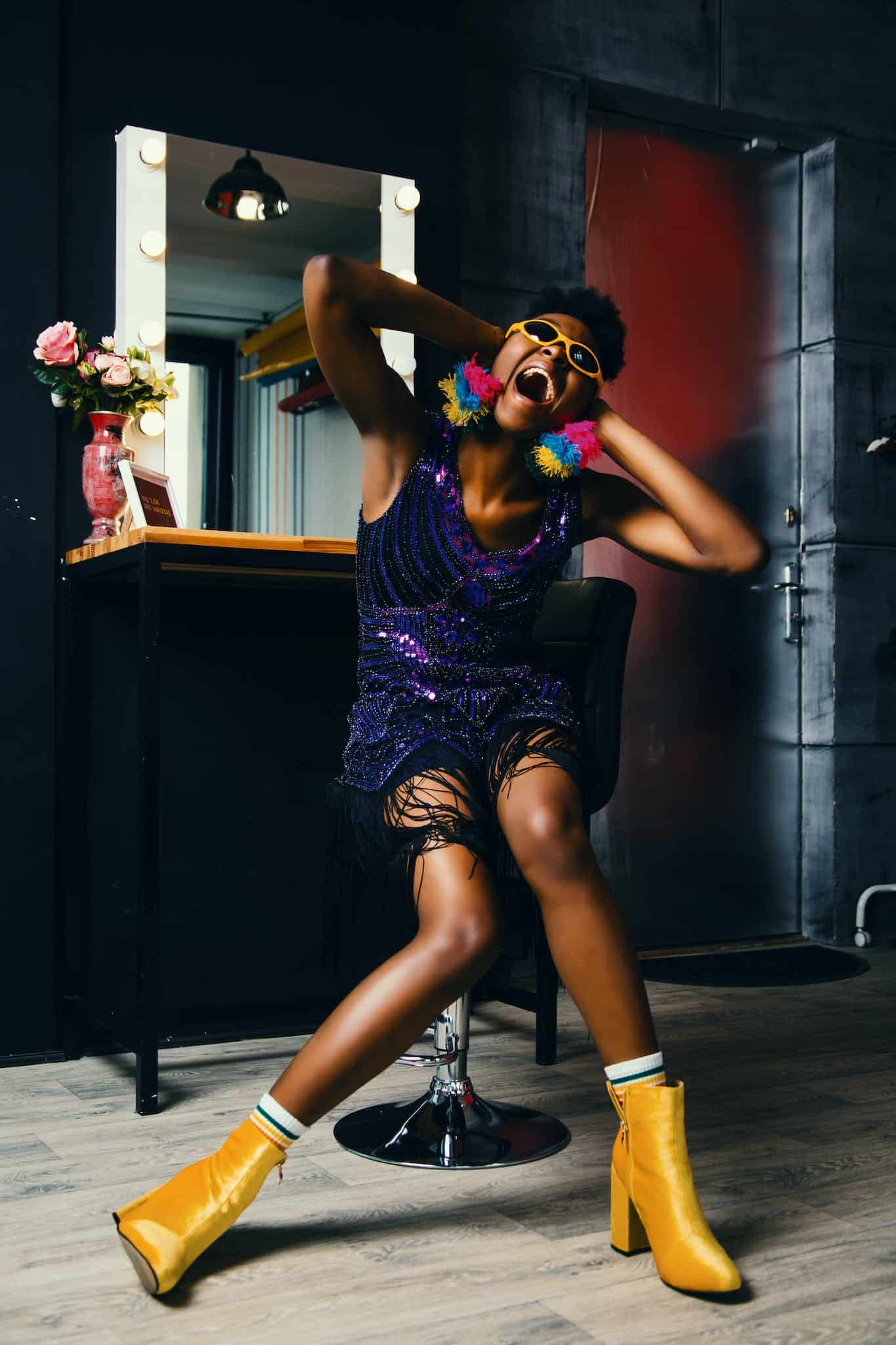 Personal Growth ~ Power Your Writing Photo of Woman Wearing Funky Dress