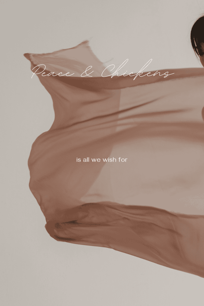 a woman holding a fabric